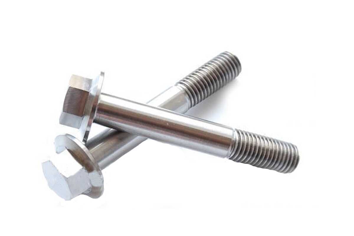 Болт шестигранний M12x25 8.8 з фланцем цинк